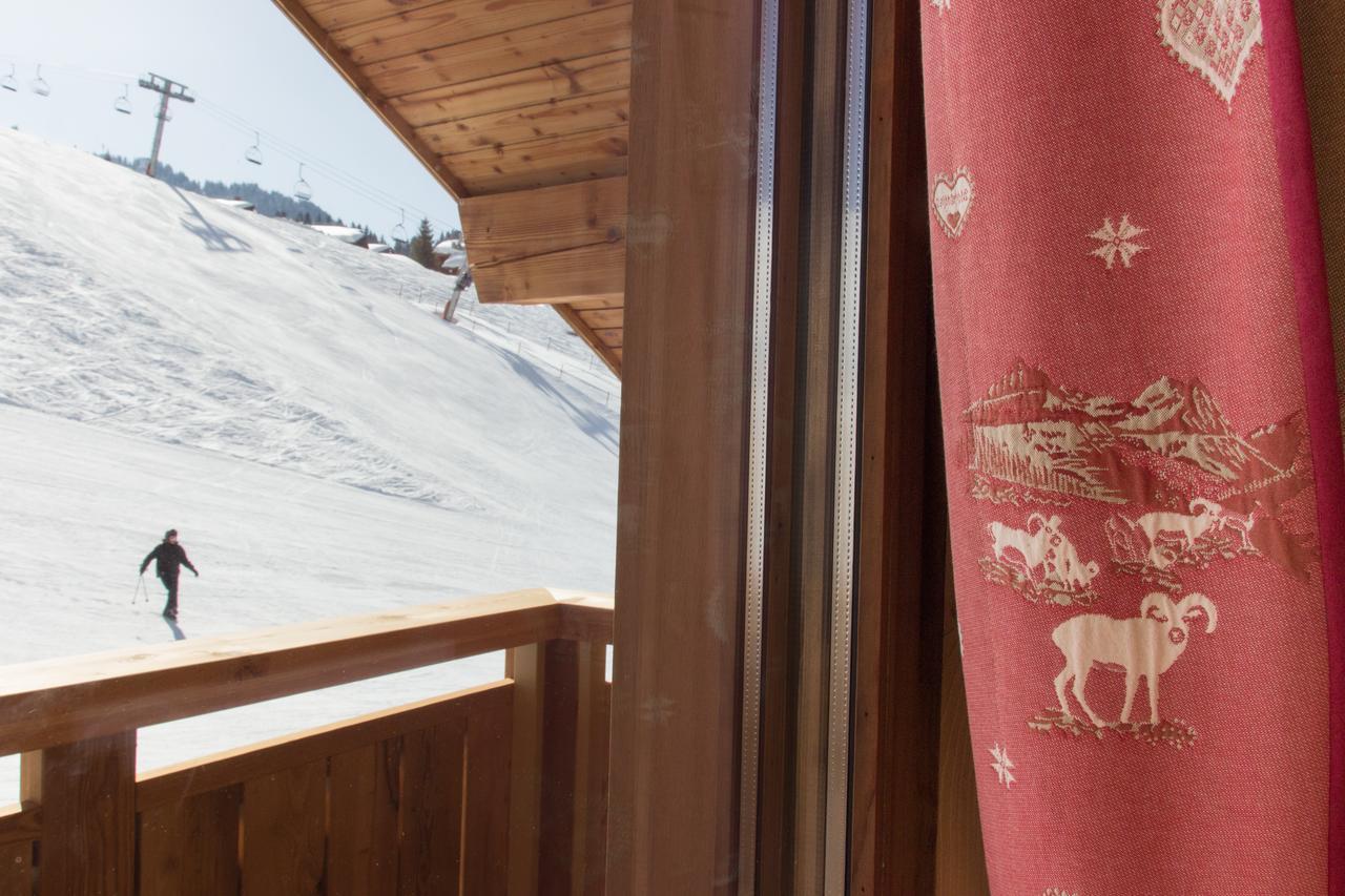 Hotel Les Flocons Le Grand-Bornand Exterior photo