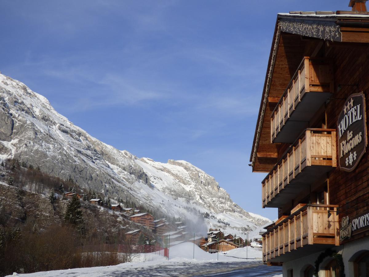 Hotel Les Flocons Le Grand-Bornand Exterior photo